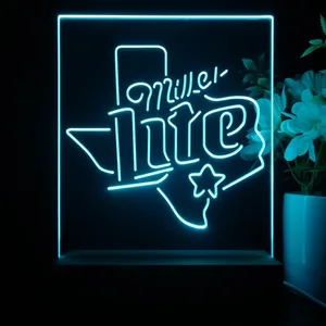 Miller Lite Map Star 2 LED Desk Light