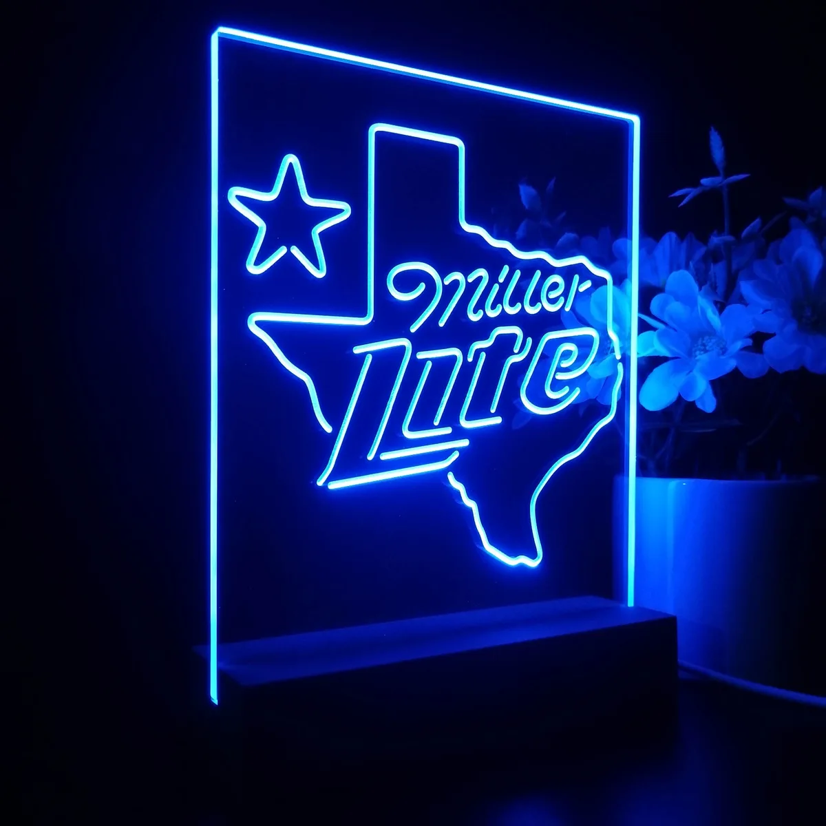 Miller Lite Map Star LED Desk Light
