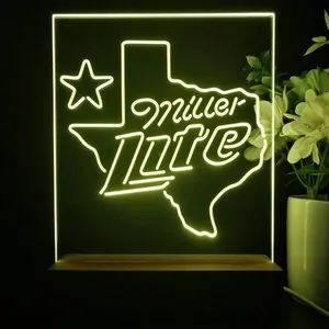 Miller Lite Map Star LED Desk Light
