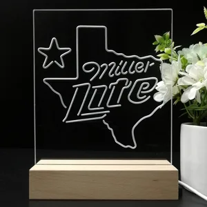 Miller Lite Map Star LED Desk Light