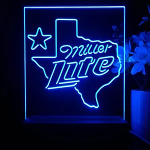 Miller Lite Map Star LED Desk Light