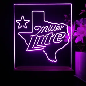 Miller Lite Map Star LED Desk Light