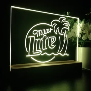 Miller Lite Tropical 2 LED Desk Light