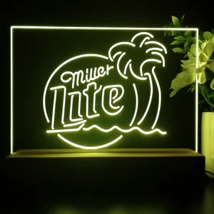 Miller Lite Tropical 2 LED Desk Light