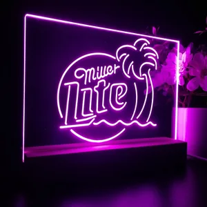 Miller Lite Tropical 2 LED Desk Light