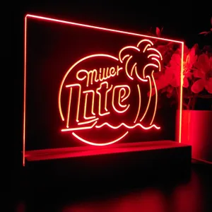 Miller Lite Tropical 2 LED Desk Light