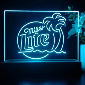 Miller Lite Tropical 2 LED Desk Light
