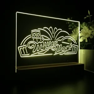 Miller Park Milwaukee Brewers Roof Clock Tower LED Desk Light
