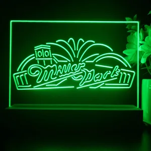 Miller Park Milwaukee Brewers Roof Clock Tower LED Desk Light