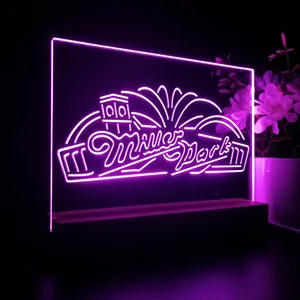 Miller Park Milwaukee Brewers Roof Clock Tower LED Desk Light