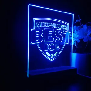 Milwaukee's Best Ice Vintage Logo LED Desk Light
