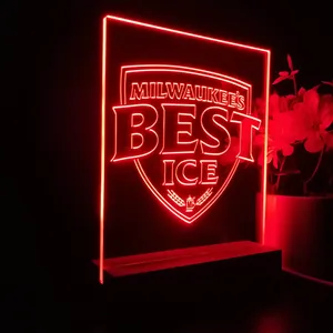 Milwaukee's Best Ice Vintage Logo LED Desk Light