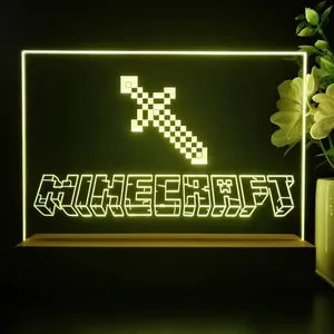 Minecraft Sword LED Desk Light