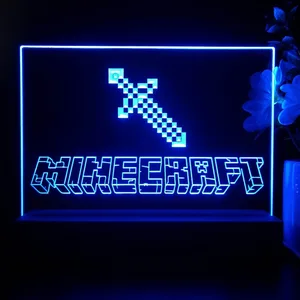 Minecraft Sword LED Desk Light