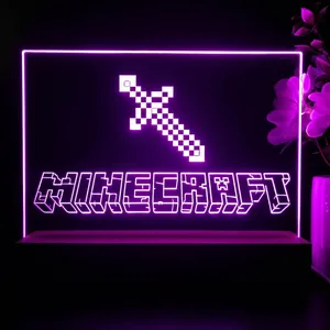 Minecraft Sword LED Desk Light