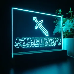 Minecraft Sword LED Desk Light