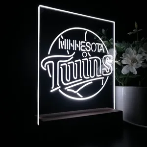 Minnesota Twins Logo 1 LED Desk Light
