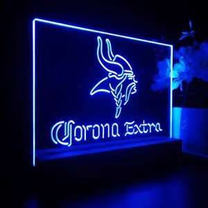 Minnesota Vikings Corona Extra LED Desk Light