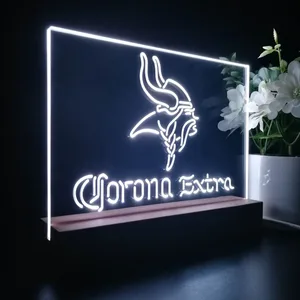 Minnesota Vikings Corona Extra LED Desk Light
