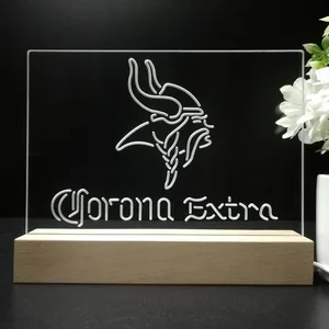 Minnesota Vikings Corona Extra LED Desk Light