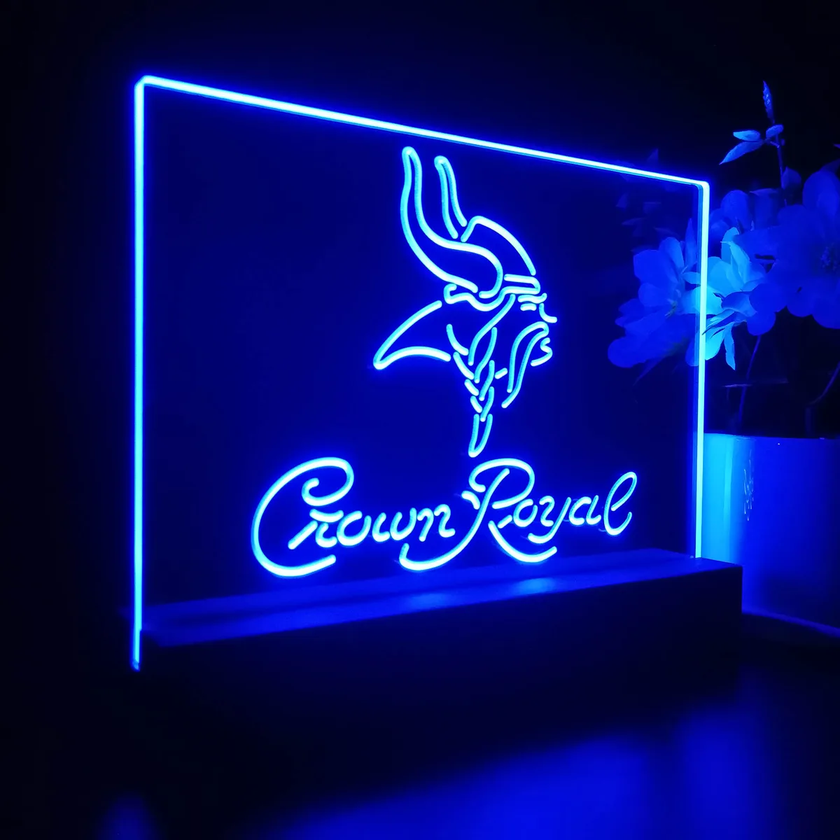 Minnesota Vikings Crown Royal LED Desk Light