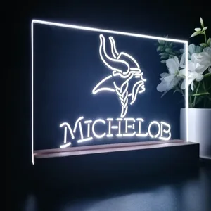 Minnesota Vikings Michelob LED Desk Light