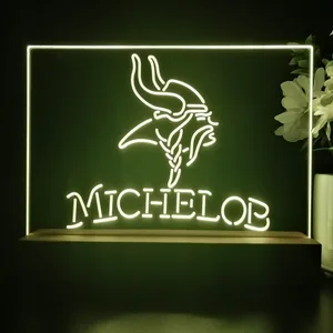 Minnesota Vikings Michelob LED Desk Light