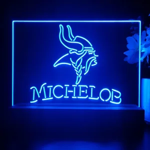 Minnesota Vikings Michelob LED Desk Light