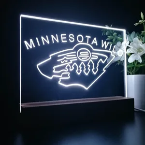 Minnesota Wild Logo 1 LED Desk Light - Legacy Edition