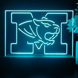 Missouri Tigers Logo LED Desk Light