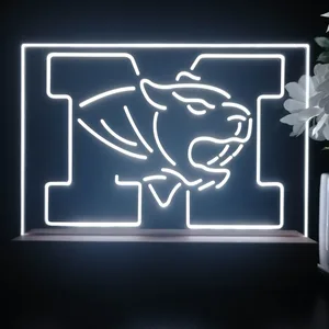 Missouri Tigers Logo LED Desk Light