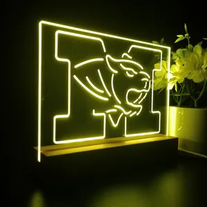 Missouri Tigers Logo LED Desk Light