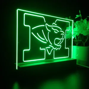 Missouri Tigers Logo LED Desk Light