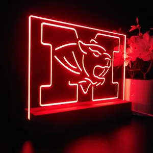 Missouri Tigers Logo LED Desk Light
