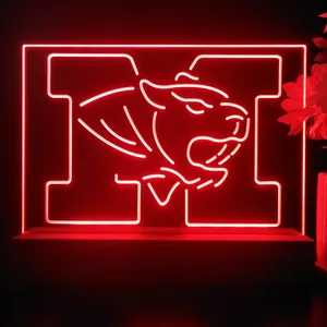Missouri Tigers Logo LED Desk Light