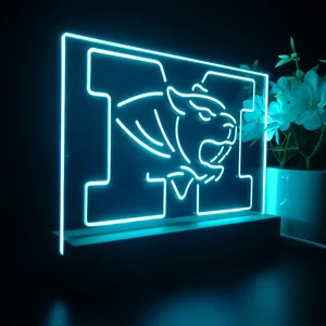 Missouri Tigers Logo LED Desk Light