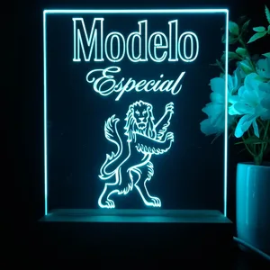Modelo Especial Lion Logo LED Desk Light