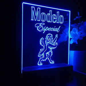 Modelo Especial Lion Logo LED Desk Light
