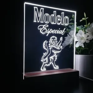 Modelo Especial Lion Logo LED Desk Light