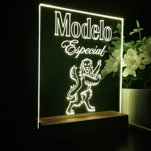Modelo Especial Lion Logo LED Desk Light