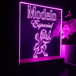 Modelo Especial Lion Logo LED Desk Light