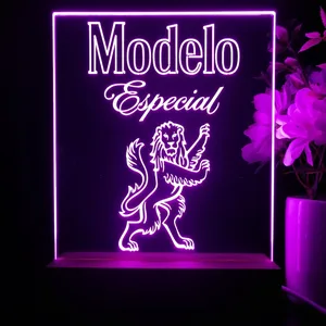 Modelo Especial Lion Logo LED Desk Light