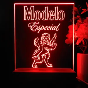 Modelo Especial Lion Logo LED Desk Light