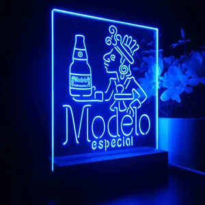 Modelo Especial Man Cave 1 LED Desk Light