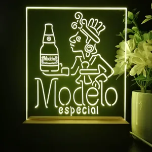 Modelo Especial Man Cave 1 LED Desk Light