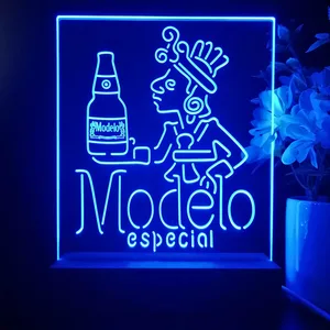 Modelo Especial Man Cave 1 LED Desk Light