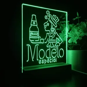 Modelo Especial Man Cave 1 LED Desk Light