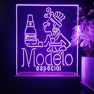 Modelo Especial Man Cave 1 LED Desk Light