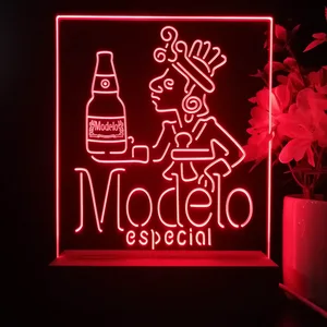 Modelo Especial Man Cave 1 LED Desk Light