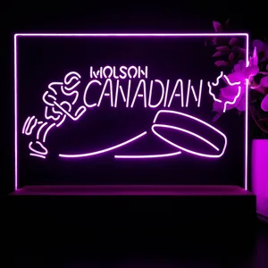 Molson Canadian Hockey LED Desk Light